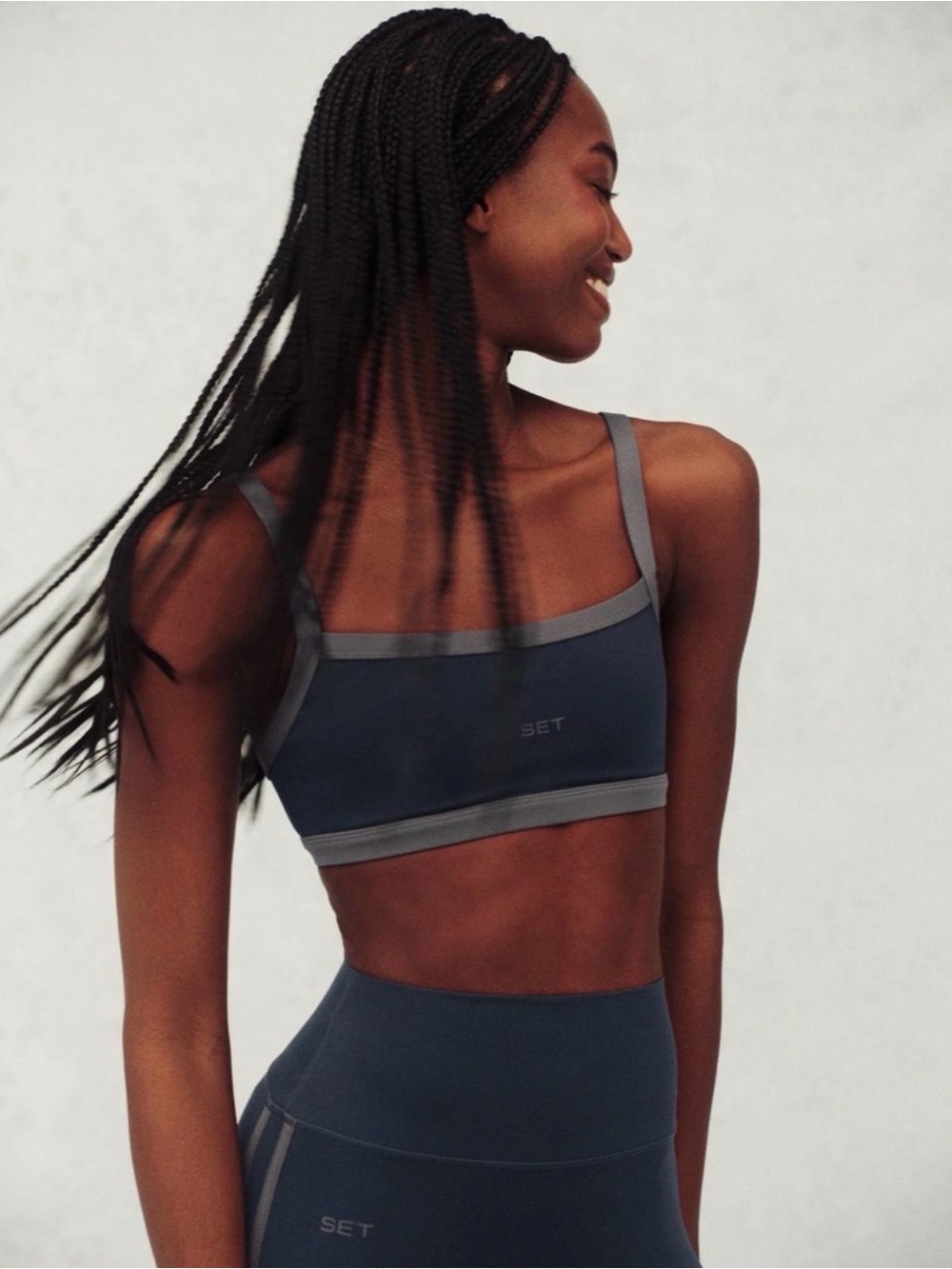 SET Active Navy Sports Bra luxform